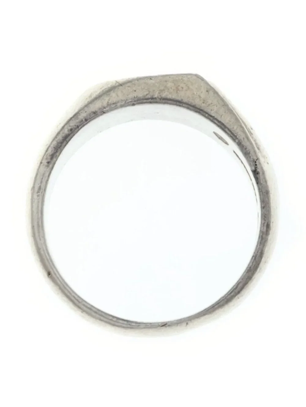 Tiffany & Co Signet Heart Ring Silver